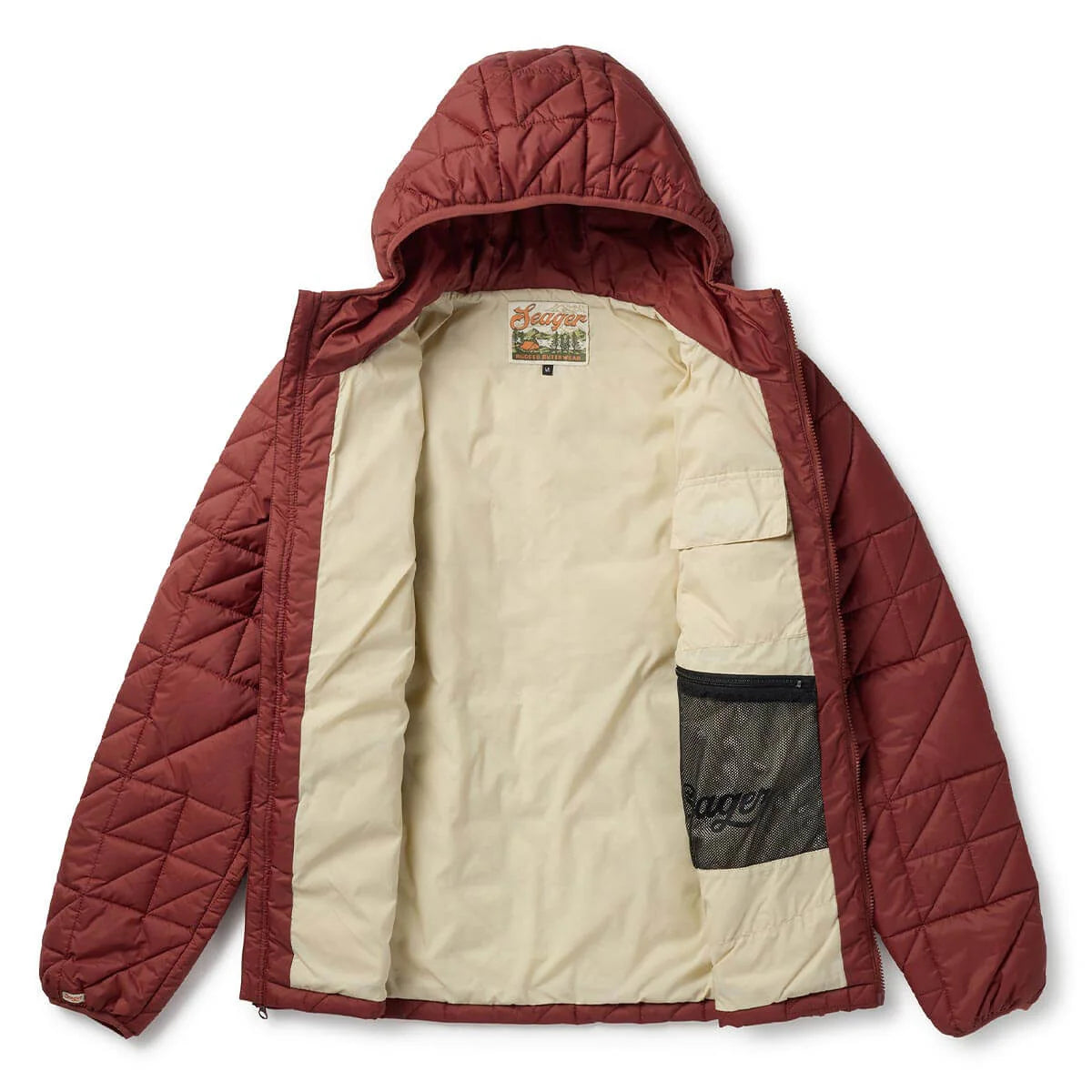 Ruff & Tuff Puff Jacket -  Red Rock