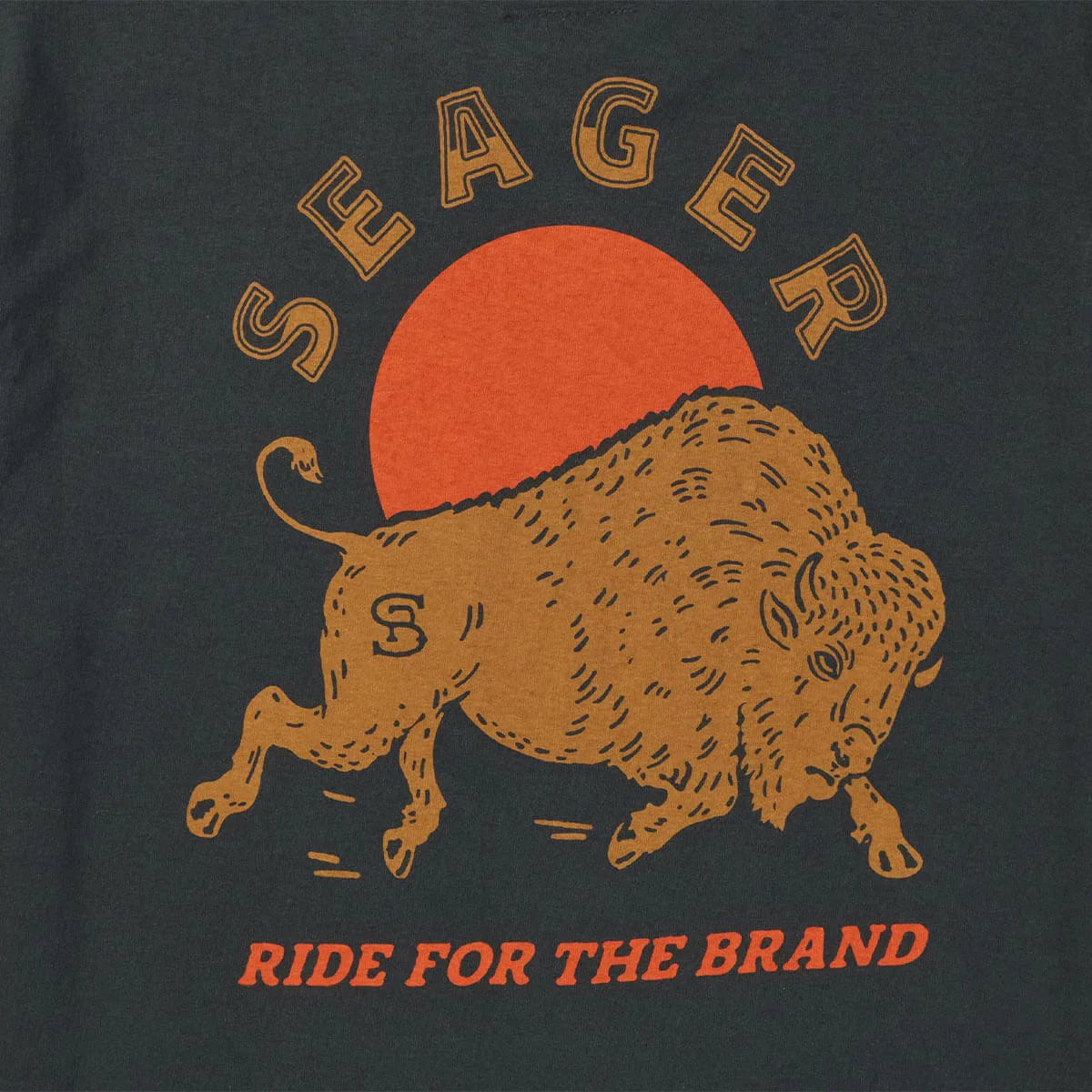 Ride For The Brand Tee Vintage Black