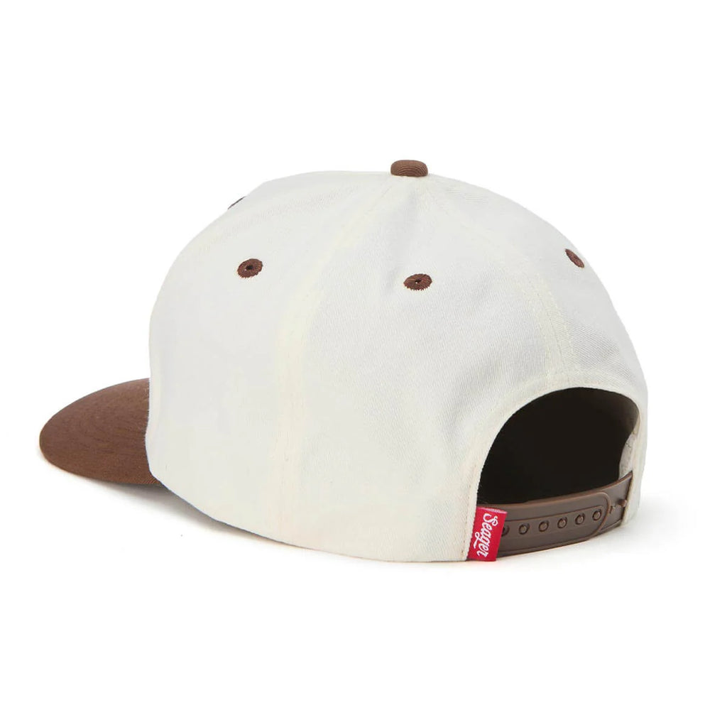 Rodeo Snapback Cream/Brown