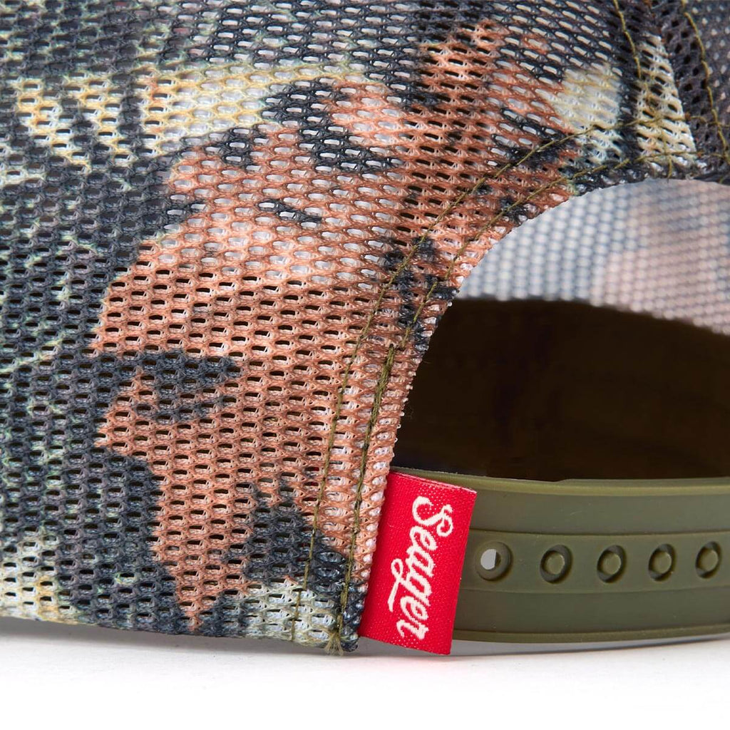 Sportsman Mesh Trucker SJC Camo Snapback Hat