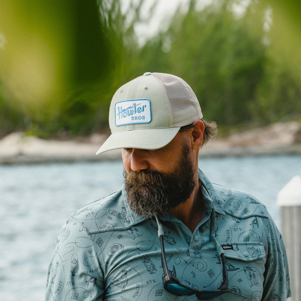 Howler Electric Standard Hat - Seafoam / White