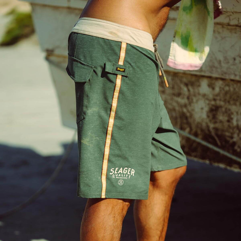 Azteca Boardshort - Spruce Green