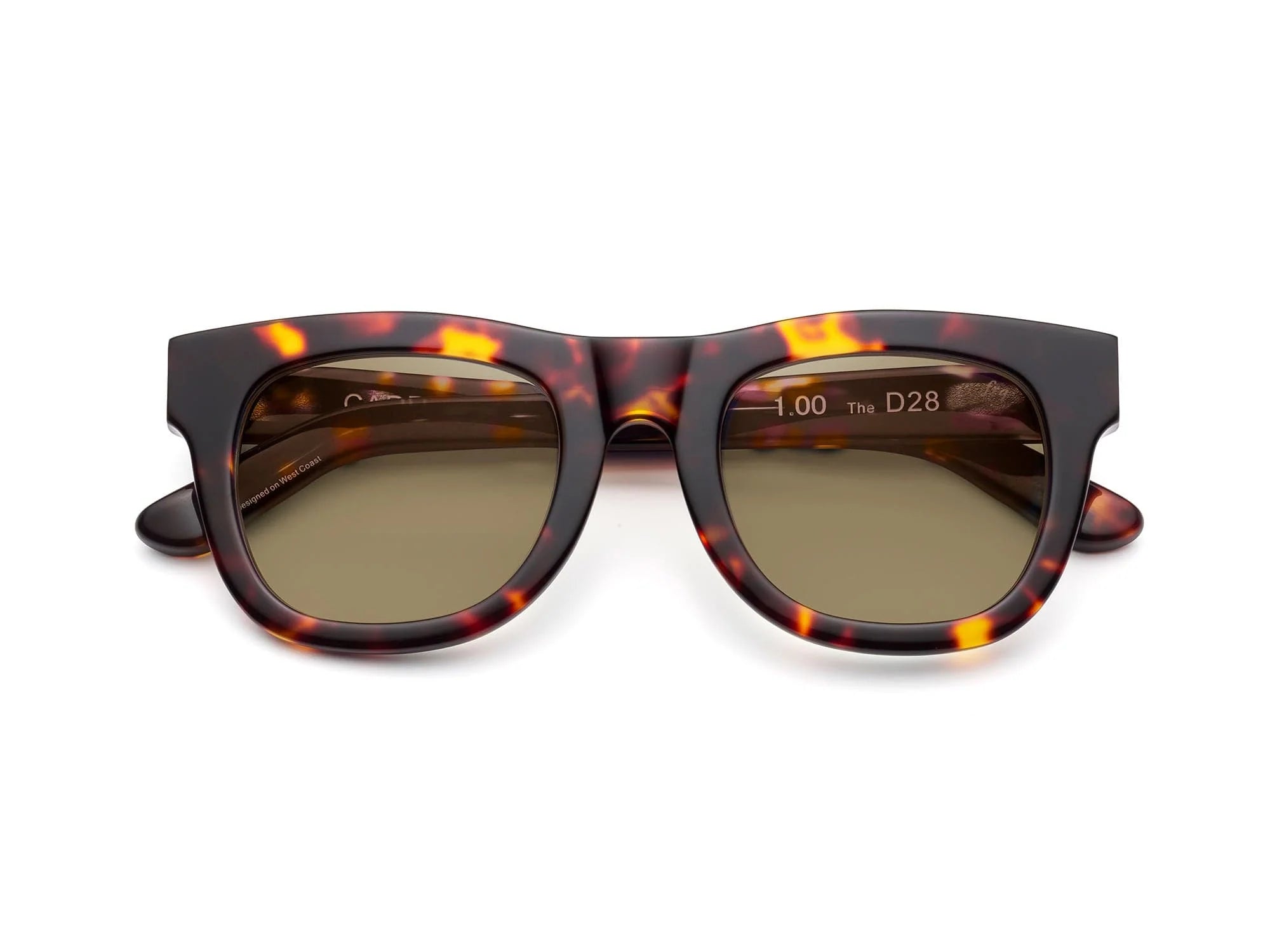 Caddis D28 Sunglasses - Turtle - Polarized Bronze