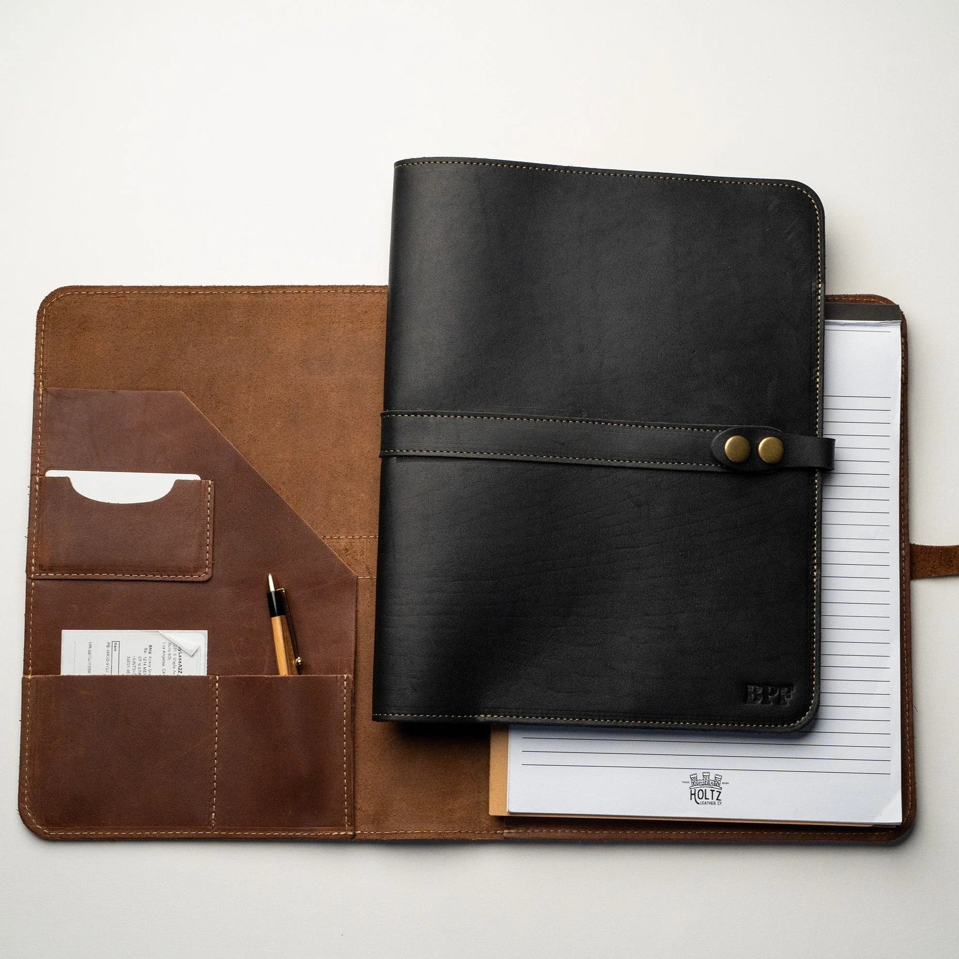 Vanderbilt Padfolio for iPad - Black Leather
