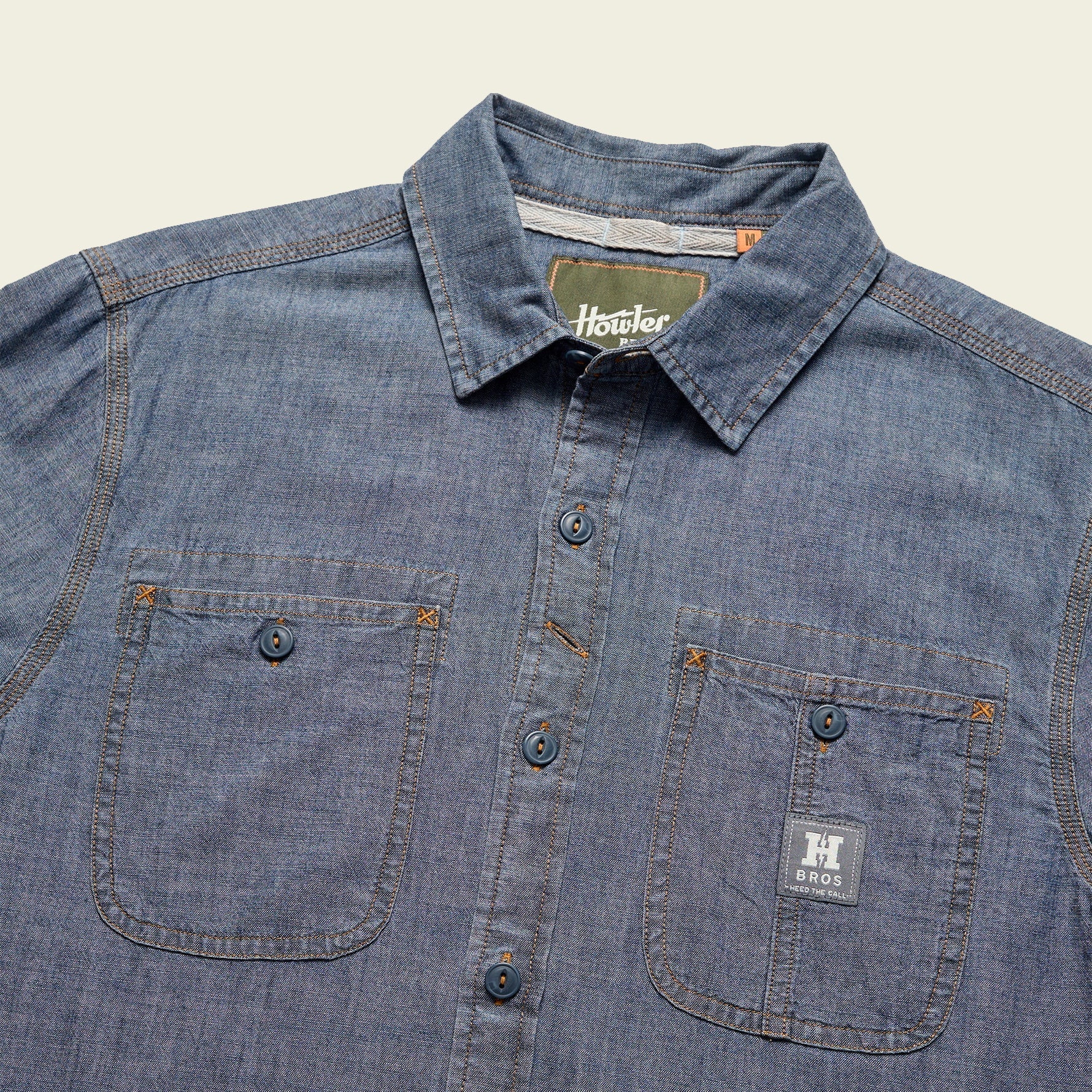 Tallier Work Shirt - Washed Blue Chambray