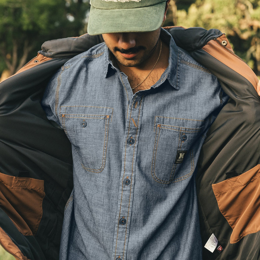 Tallier Work Shirt - Washed Blue Chambray