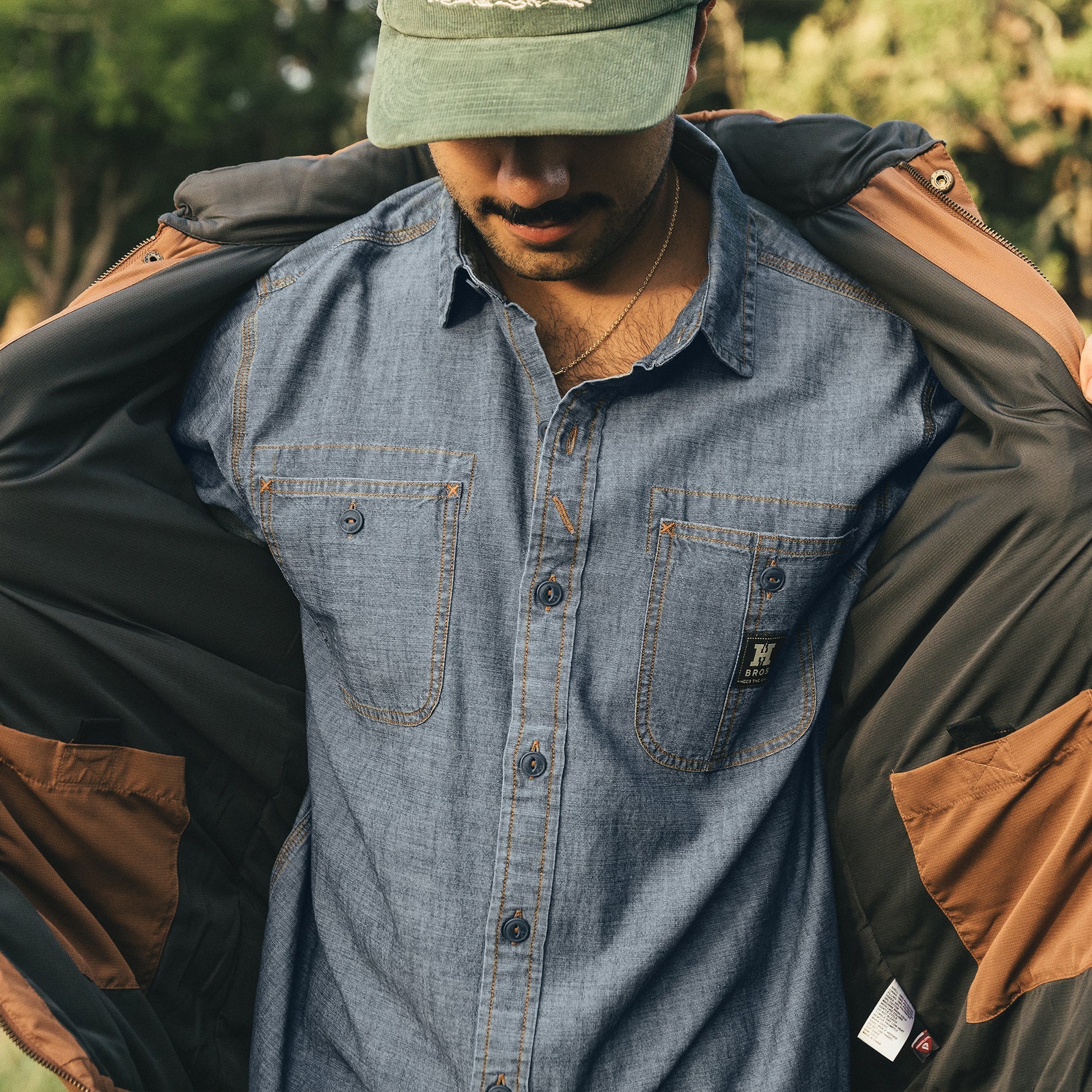 Tallier Work Shirt - Washed Blue Chambray